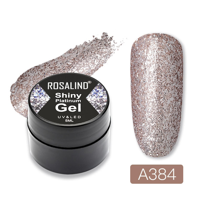 Gel Nail Polish Glitter Paint Hybrid