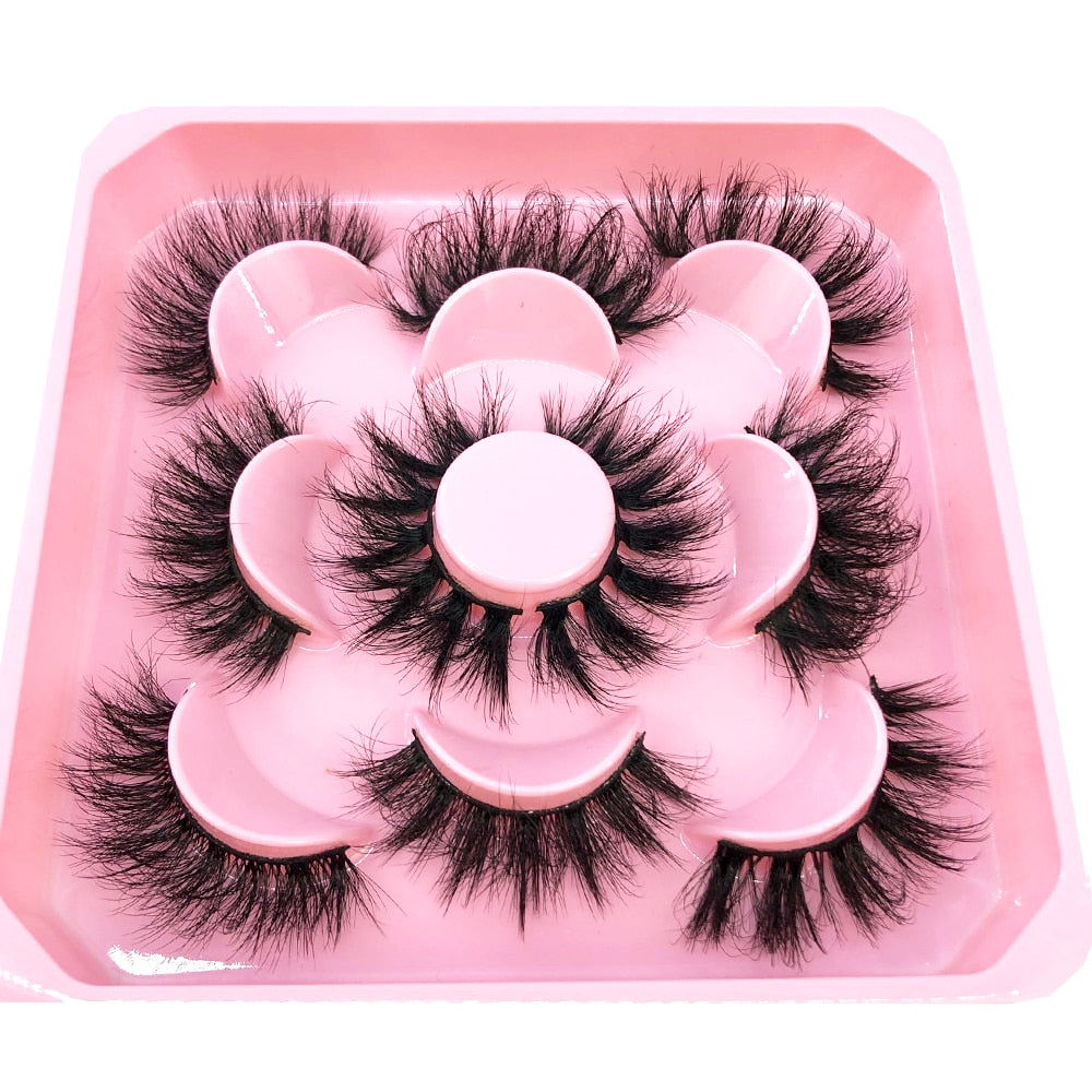 5 Pairs Natural Lashes