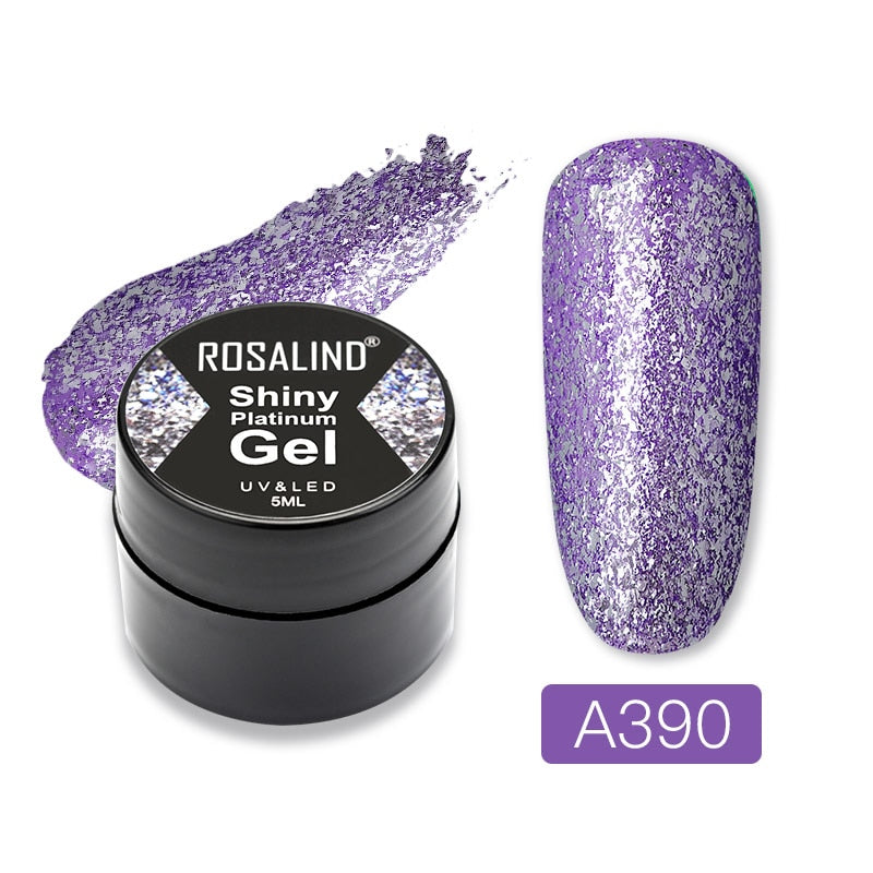 Gel Nail Polish Glitter Paint Hybrid