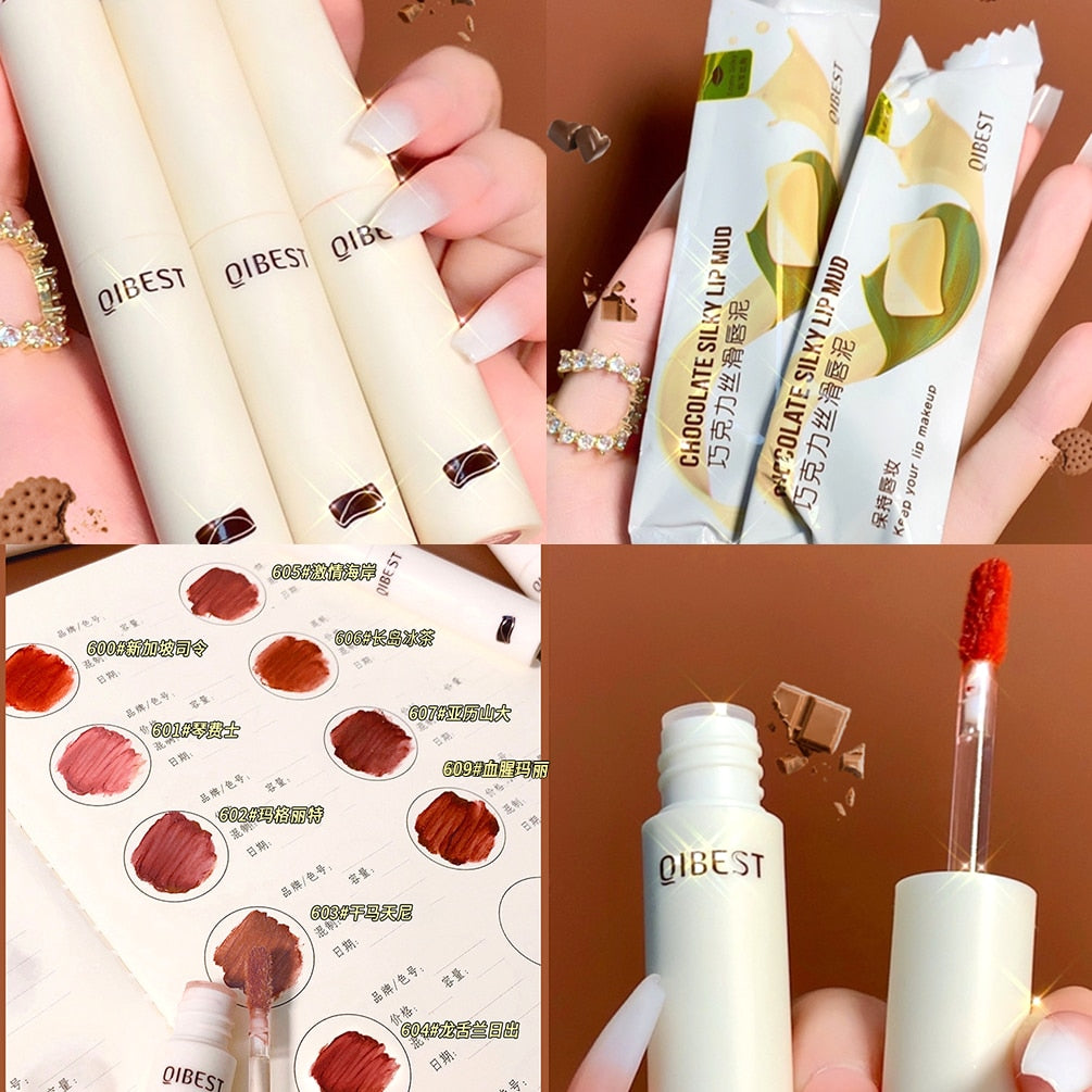 Lip Gloss 8 Colors Nude Matte Waterproof Long Lasting