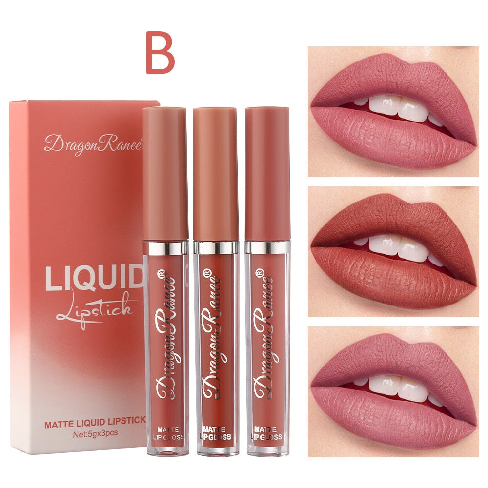 Liquid Nude Lipstick Set