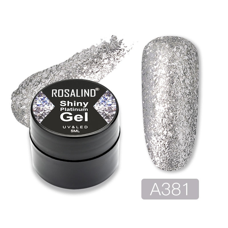 Gel Nail Polish Glitter Paint Hybrid