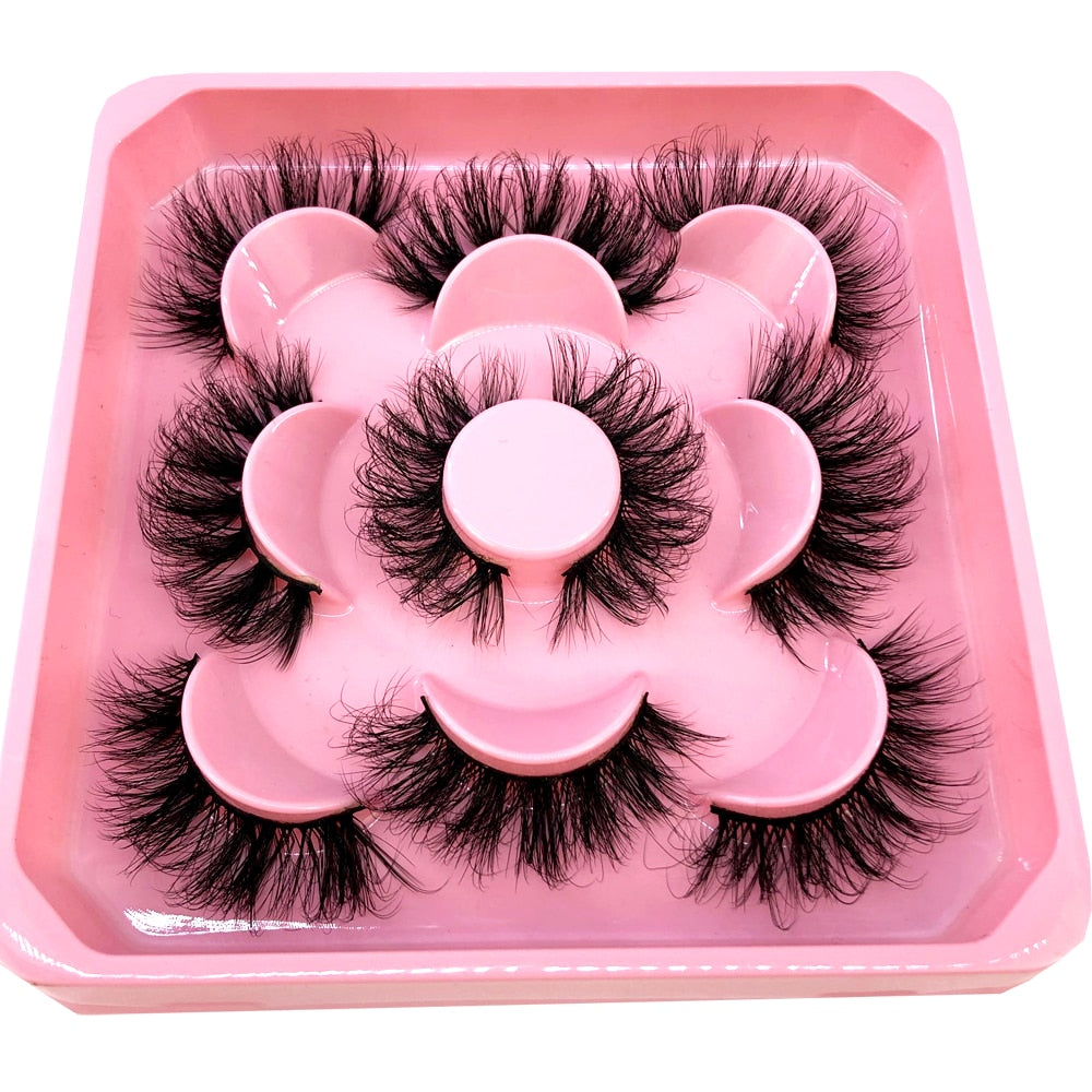 5 Pairs Natural Lashes