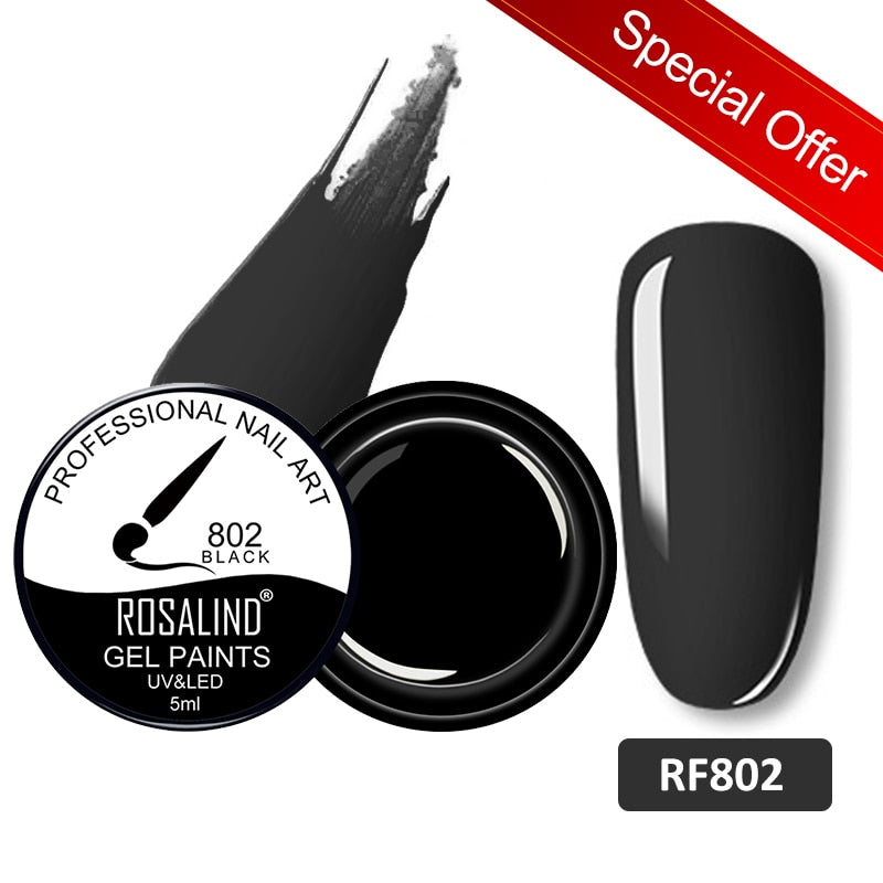 Gel Nail Polish Glitter Paint Hybrid
