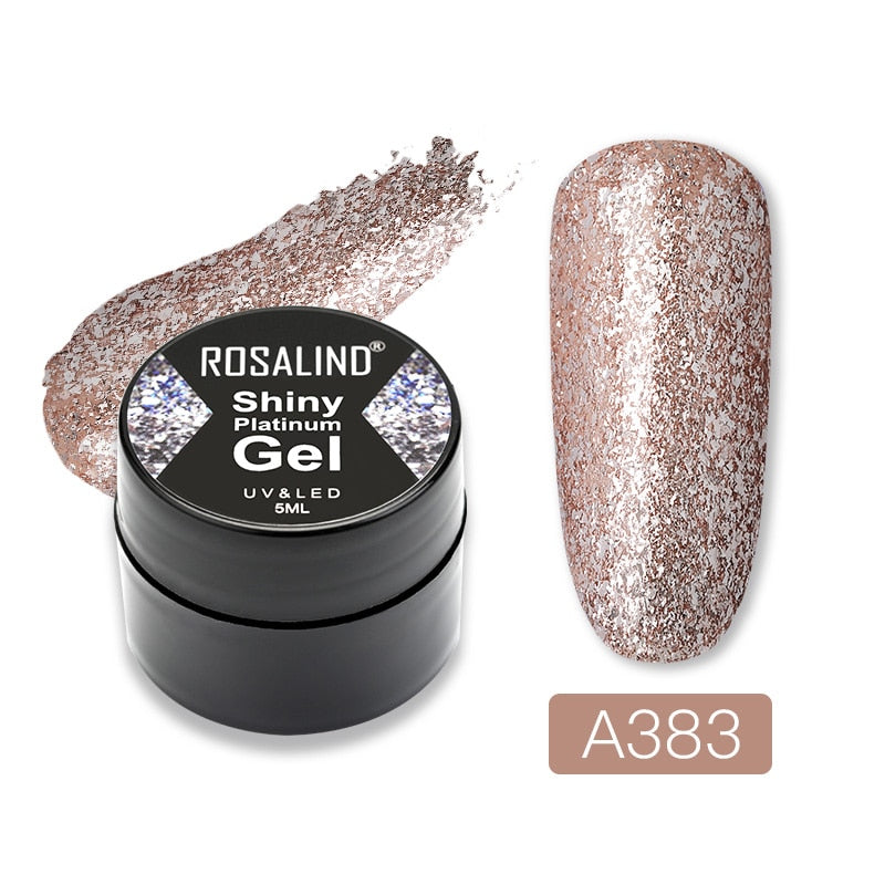 Gel Nail Polish Glitter Paint Hybrid