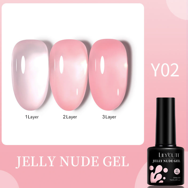 7ML Gel Nail Polish Nude Semi-Permanent Nail Polish For Nails Soak Off UV LED UV Gel DIY Nail Art Gel Varnishes