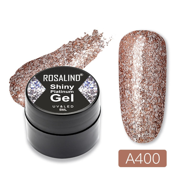 Gel Nail Polish Glitter Paint Hybrid