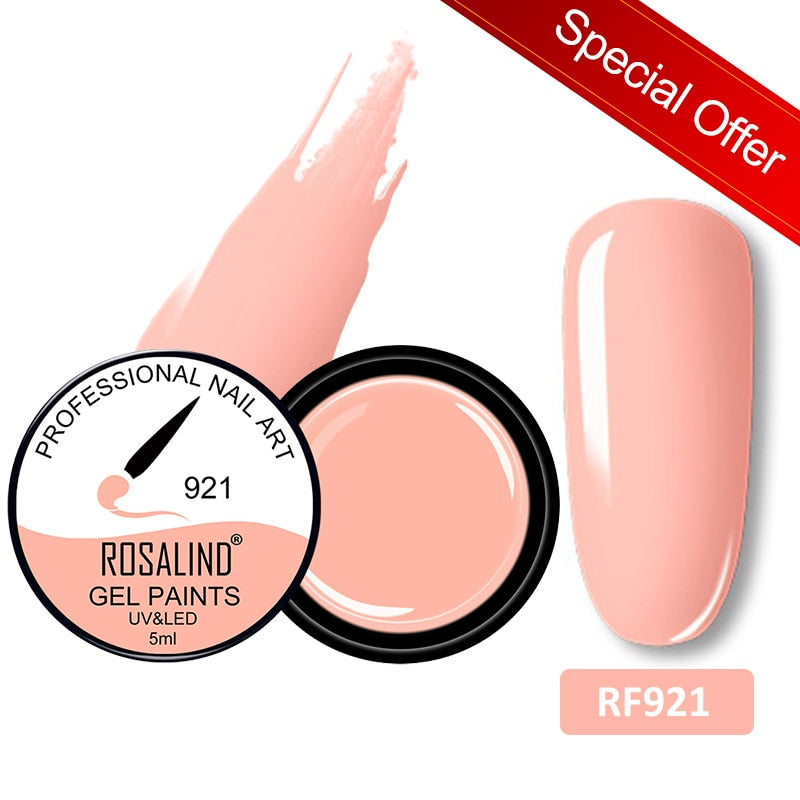 Gel Nail Polish Glitter Paint Hybrid