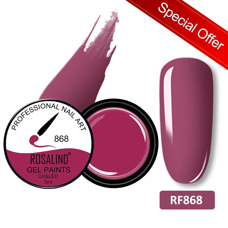 Gel Nail Polish Glitter Paint Hybrid