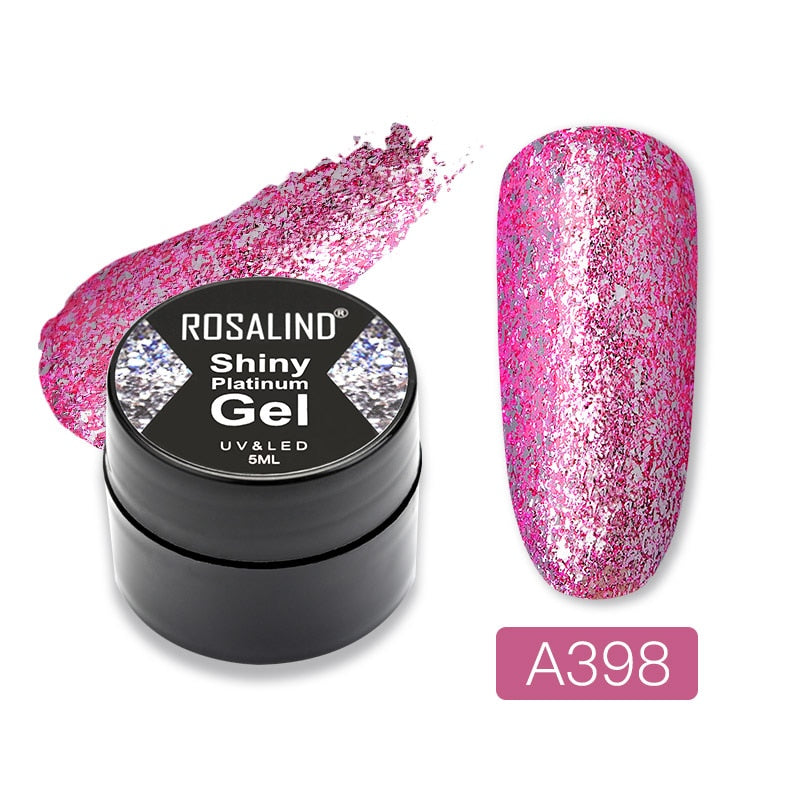 Gel Nail Polish Glitter Paint Hybrid