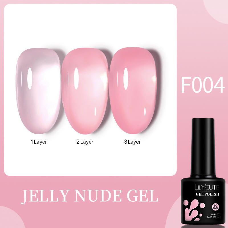 7ML Gel Nail Polish Nude Semi-Permanent Nail Polish For Nails Soak Off UV LED UV Gel DIY Nail Art Gel Varnishes
