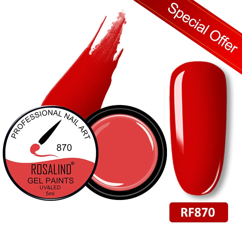 Gel Nail Polish Glitter Paint Hybrid