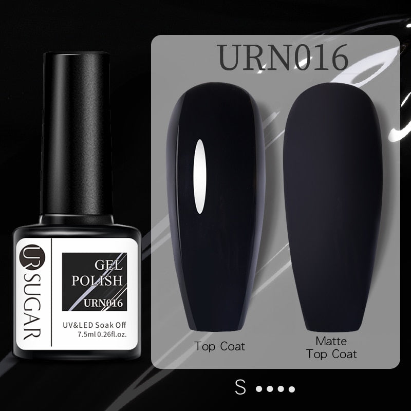 Sparkling Gel Nail Polish Reflective Glitter Semi Permanent Need Base Top Coat 7.5ml
