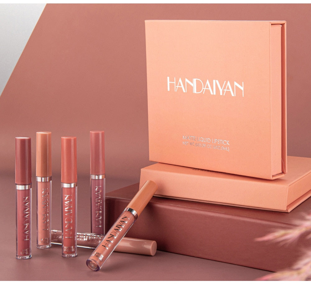 Liquid Nude Lipstick Set