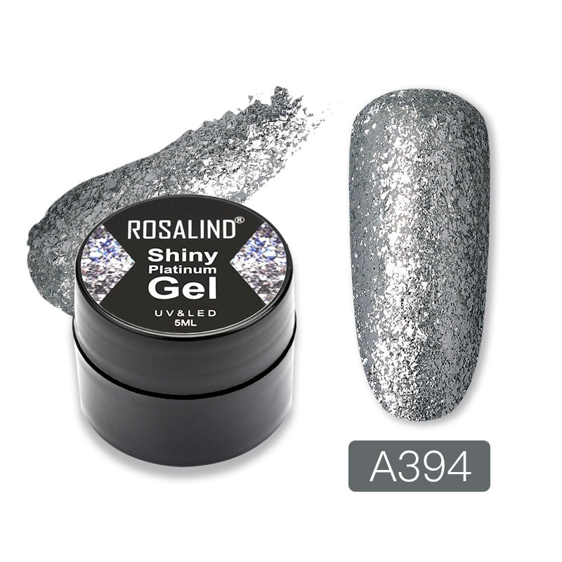 Gel Nail Polish Glitter Paint Hybrid