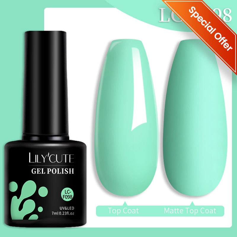 7ML Gel Nail Polish Nude Semi-Permanent Nail Polish For Nails Soak Off UV LED UV Gel DIY Nail Art Gel Varnishes