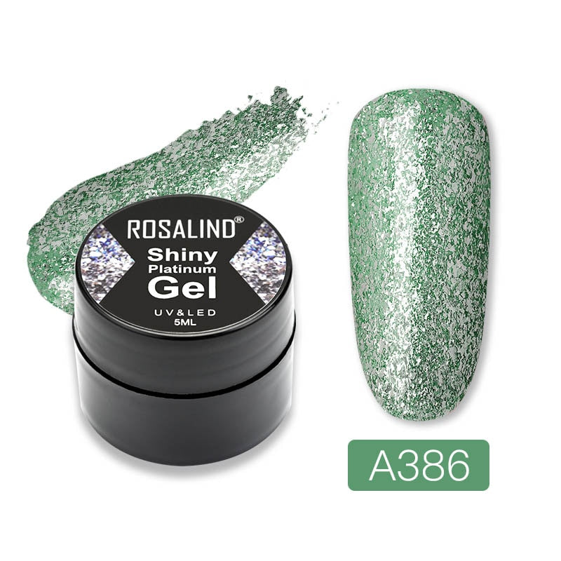Gel Nail Polish Glitter Paint Hybrid