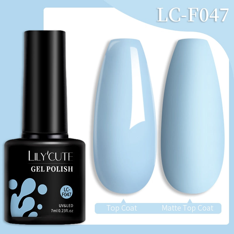 7ML Gel Nail Polish Nude Semi-Permanent Nail Polish For Nails Soak Off UV LED UV Gel DIY Nail Art Gel Varnishes