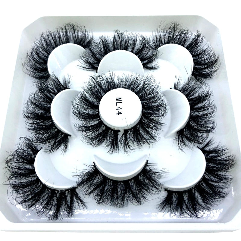 5 Pairs Natural Lashes
