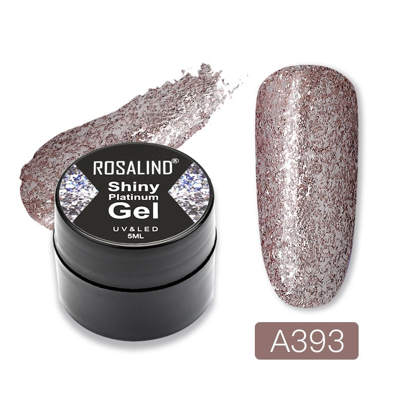 Gel Nail Polish Glitter Paint Hybrid