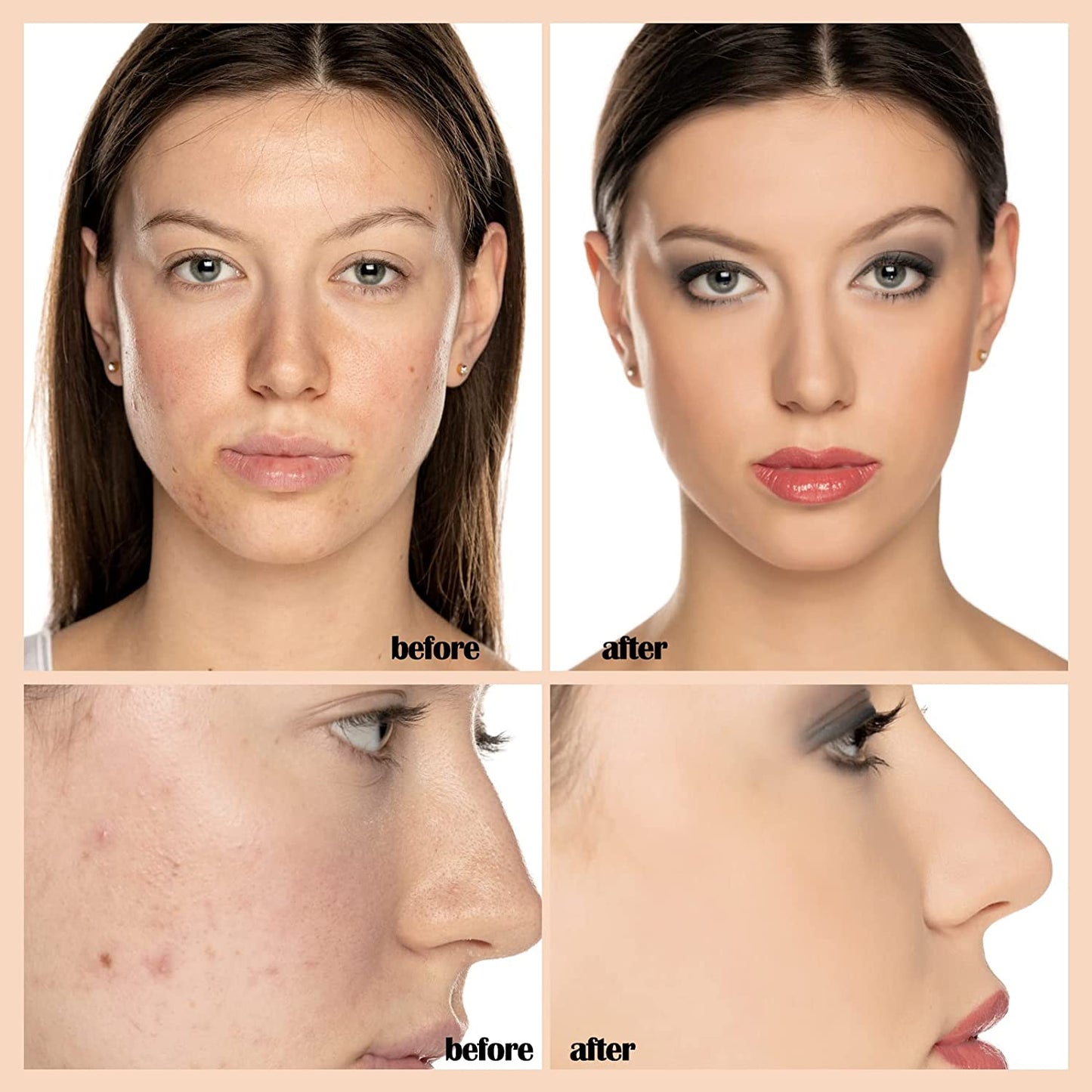 Foundation Concealer Long Wear Matte FULL COVERAGE 10ML