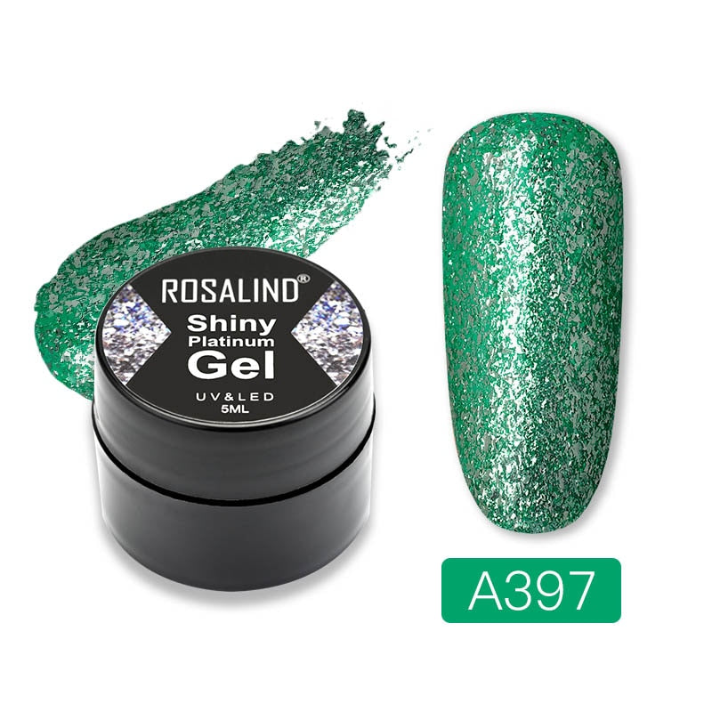 Gel Nail Polish Glitter Paint Hybrid