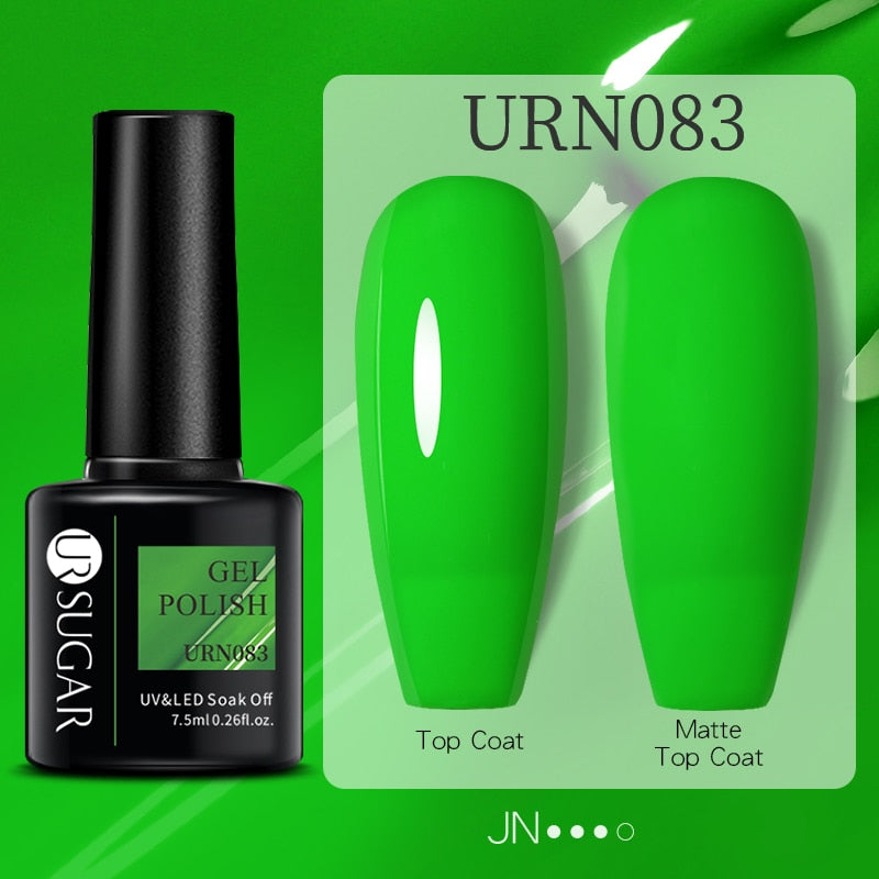 Sparkling Gel Nail Polish Reflective Glitter Semi Permanent Need Base Top Coat 7.5ml