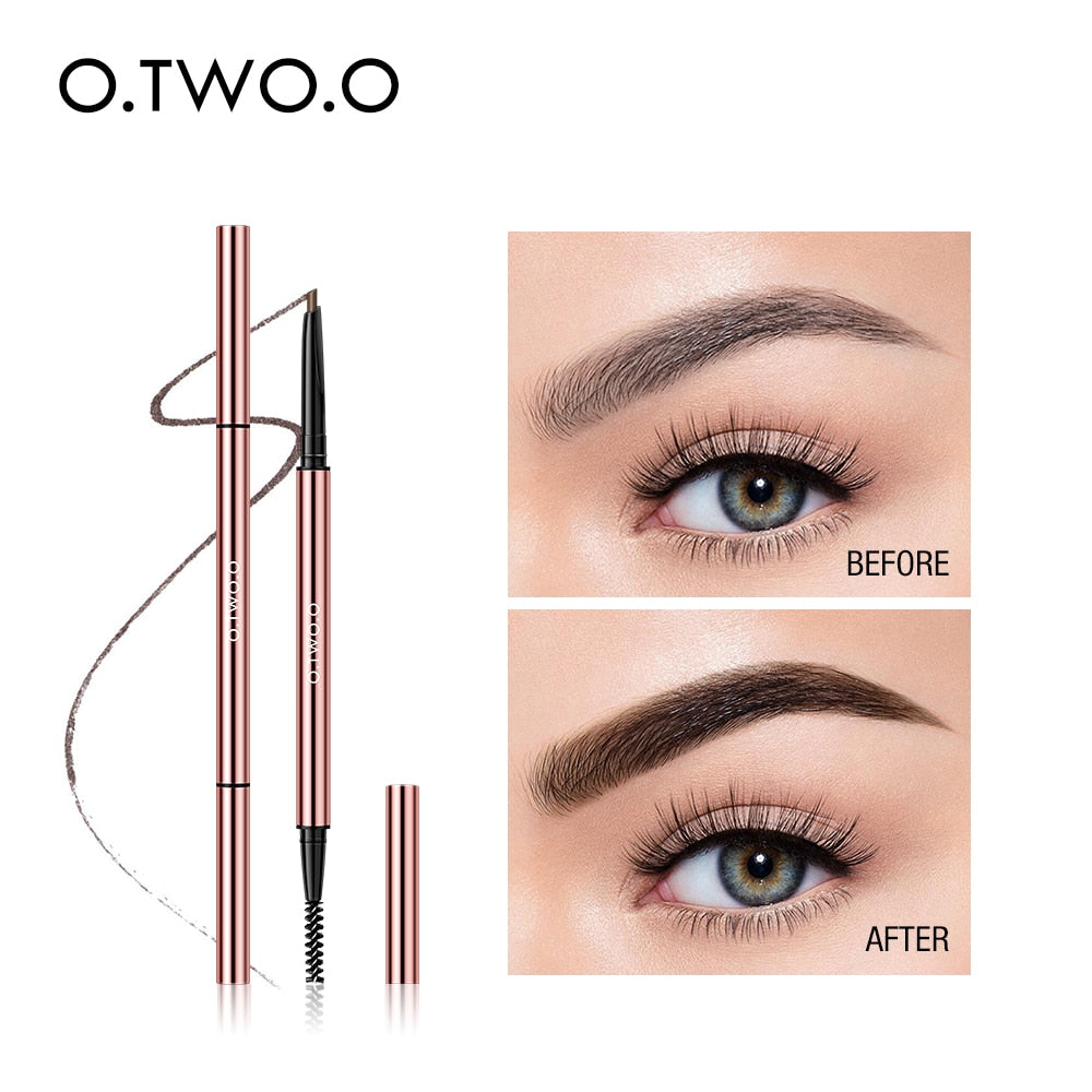 Ultra Fine Triangle Eyebrow Pencil Long Lasting Waterproof 6 Colors