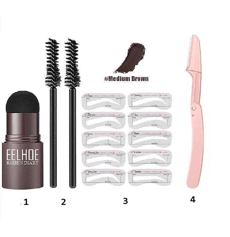 Eyebrow Stamp Shaping Set Enhancer Waterproof